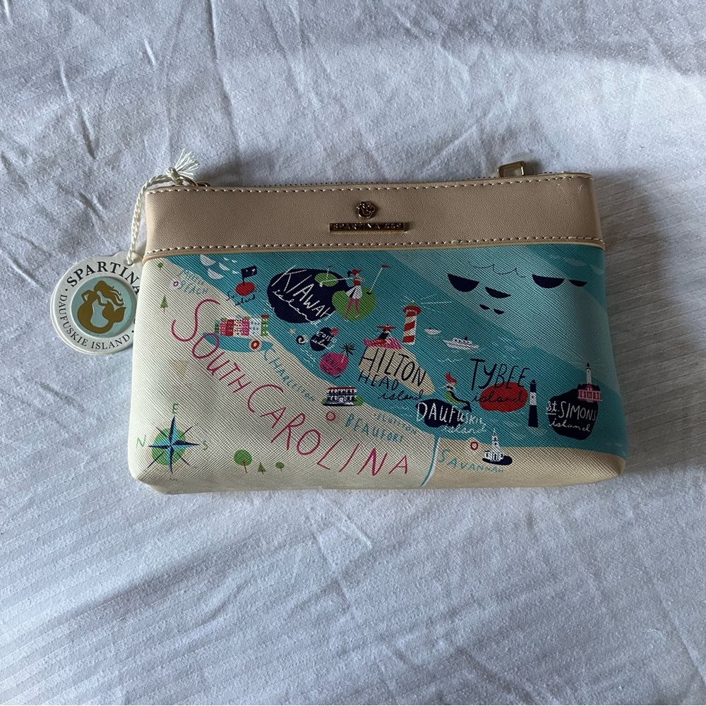 NWT Spartina 449 Sea Islands wristlet